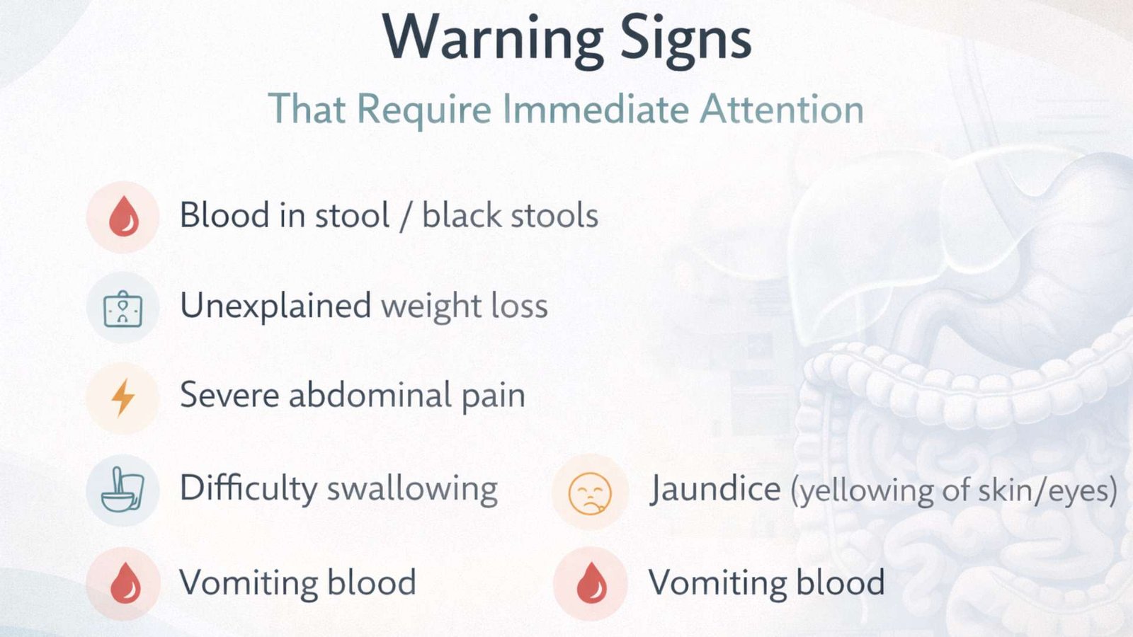 warning signs